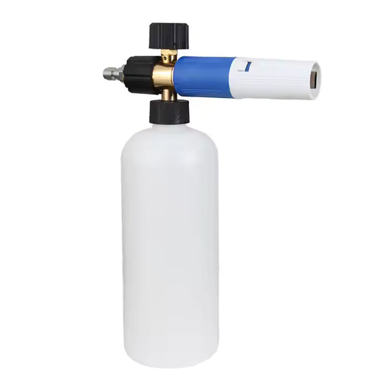 GlossHaus Premium Auto Detailing Foam Cannon - 1000ml Capacity with Adjustable Flow & Spray Nozzle